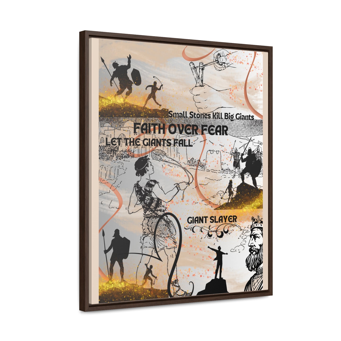 Faith Over Fear Canvas Wall Art