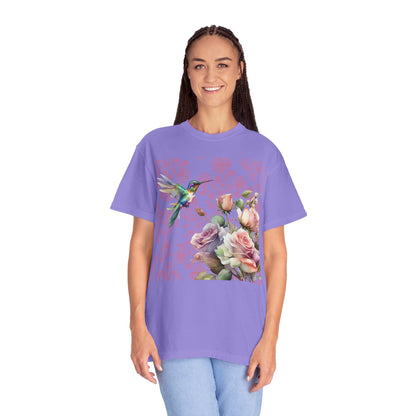 Hummingbird 1 Unisex Garment-Dyed T-shirt