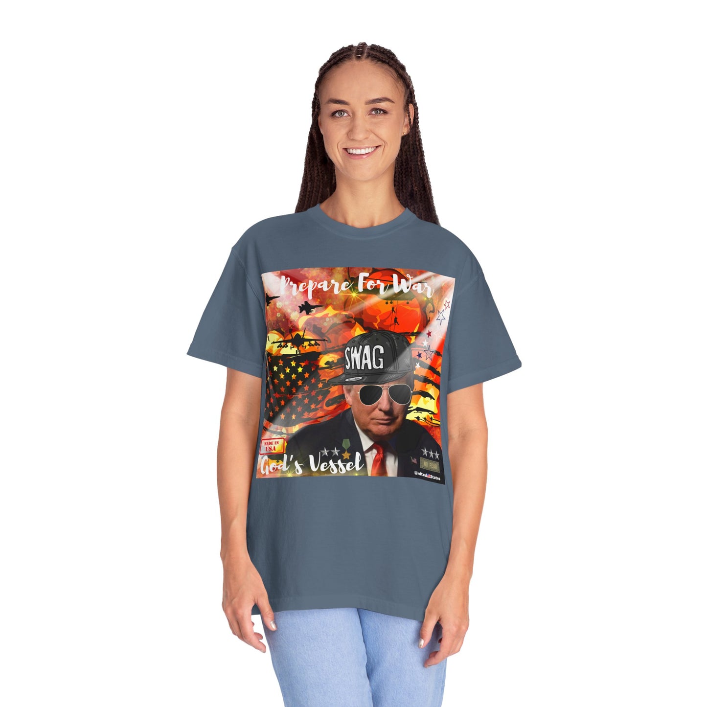 God's Vessel Unisex Garment-Dyed T-shirt