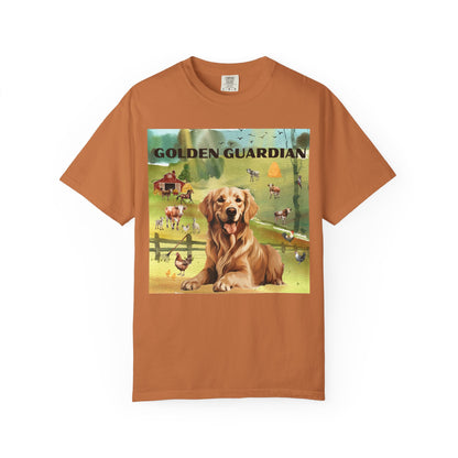 Golden Guardian Unisex Garment-Dyed T-shirt