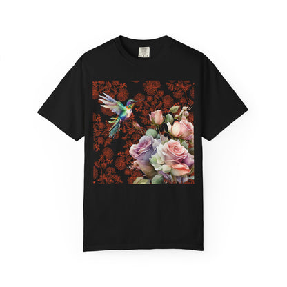 Hummingbird 1 Unisex Garment-Dyed T-shirt