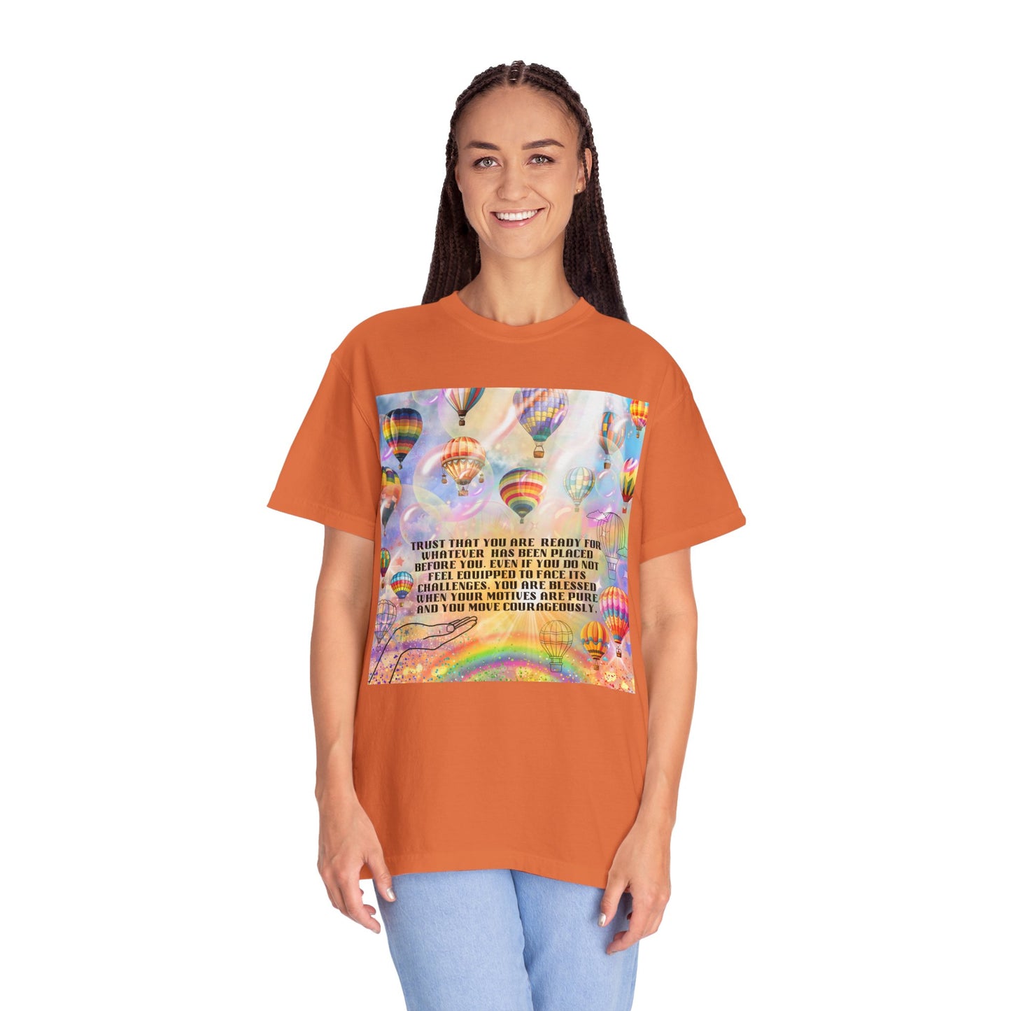 Trust That You Are Ready Unisex Garment-Dyed T-shirt