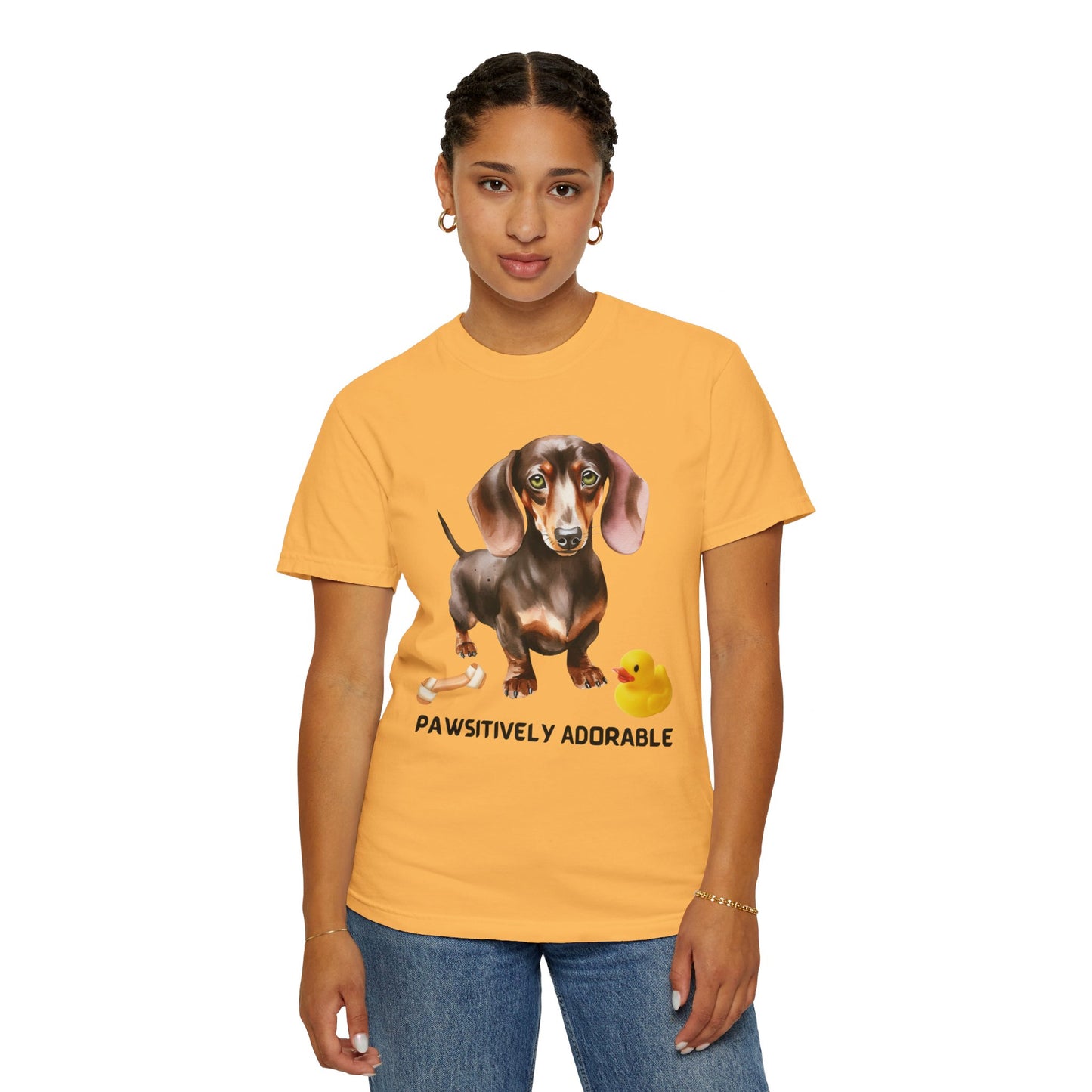 Pawsitively Adorable Unisex Garment-Dyed T-shirt