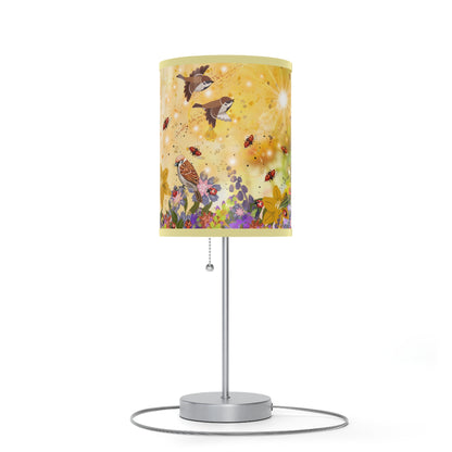 Ladybug Garden Lamp on a Stand, US|CA plug