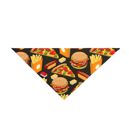 Pet Bandana Fast Food