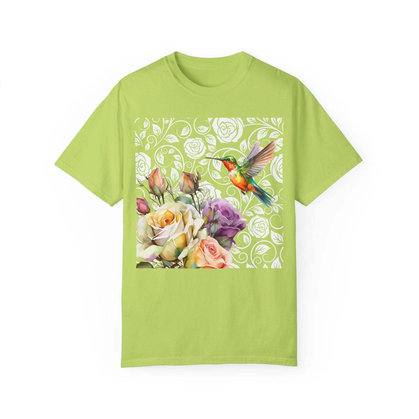 Hummingbird 2 Unisex Garment-Dyed T-shirt