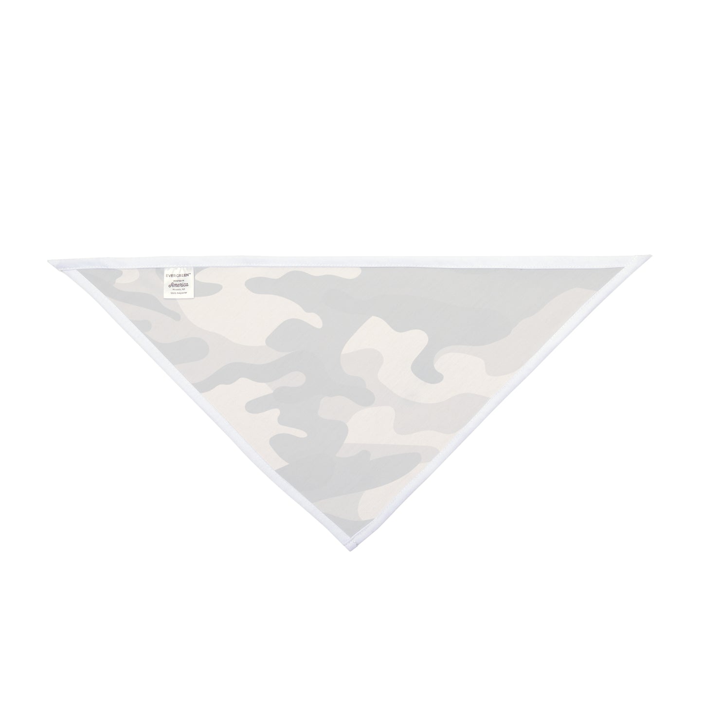 Pet Bandana Camo Grey