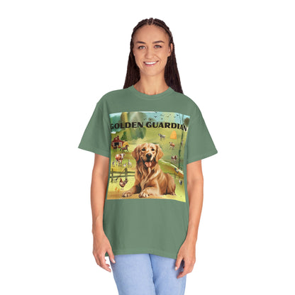 Golden Guardian Unisex Garment-Dyed T-shirt