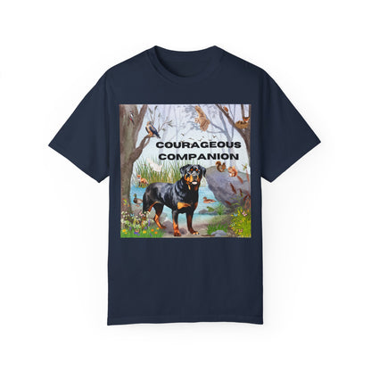 Courageous Companion Unisex Garment-Dyed T-shirt