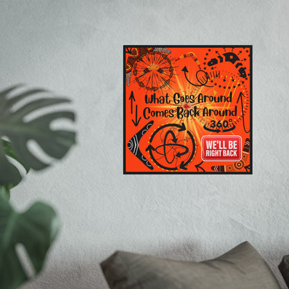 What Goes Around Comes Back Around Fine Art Posters