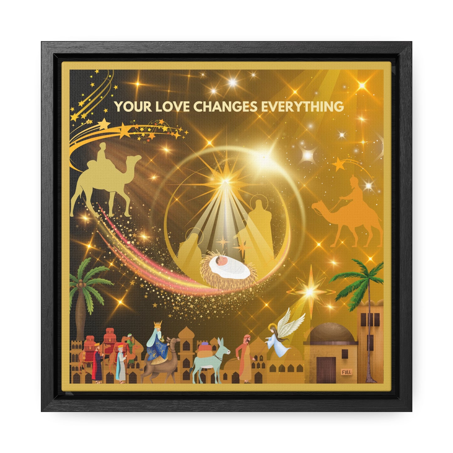 Your Love Changes Everything Canvas Wall Art