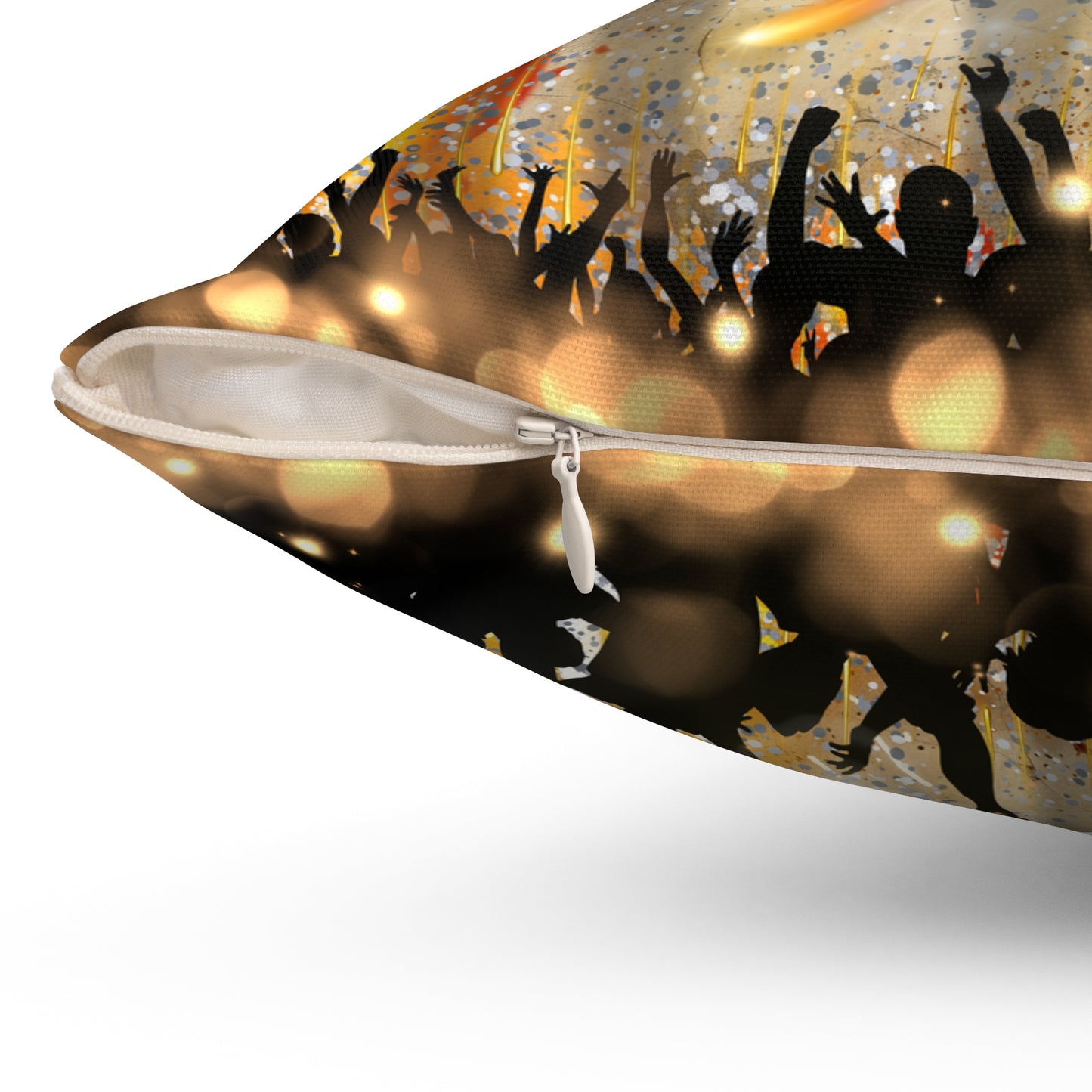 I Will Praise You Spun Polyester Square Pillow