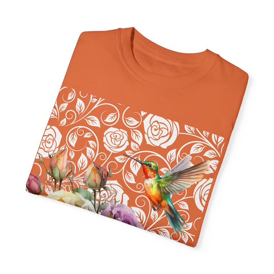 Hummingbird 2 Unisex Garment-Dyed T-shirt