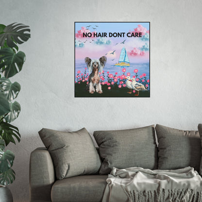 No Hair Don't Care Fine Art Posters