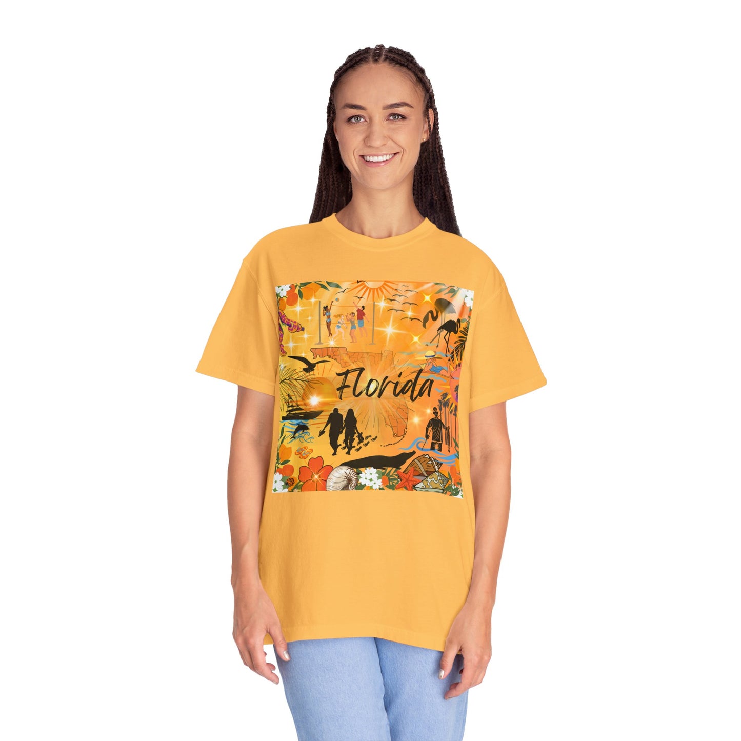 Florida Unisex Garment-Dyed T-shirt