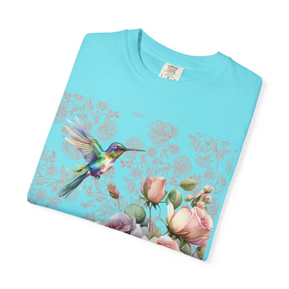 Hummingbird 1 Unisex Garment-Dyed T-shirt