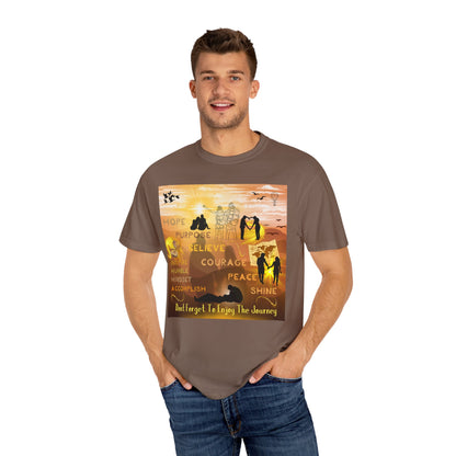 Enjoy The Journey Unisex Garment-Dyed T-shirt