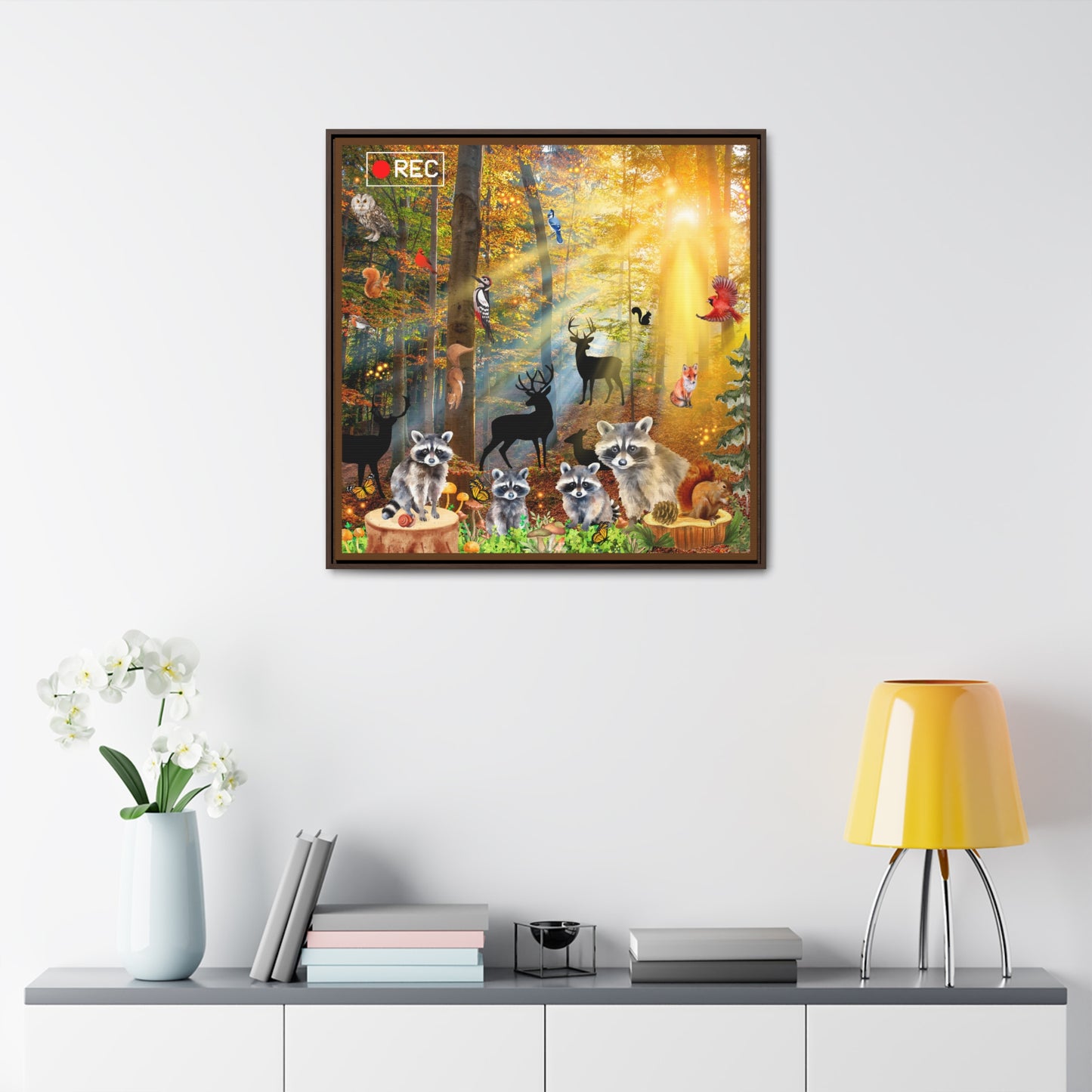 Take A Hike Gallery Canvas Wraps, Square Frame