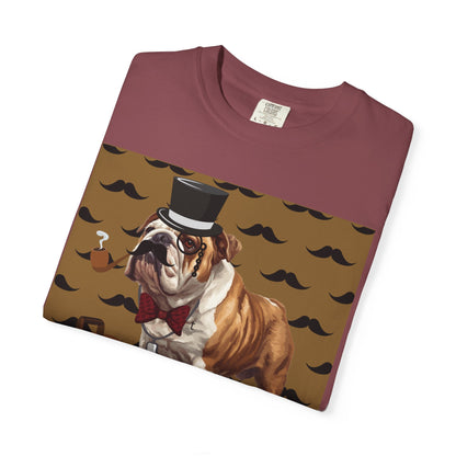 Pawsitively Dapper Unisex Garment-Dyed T-shirt