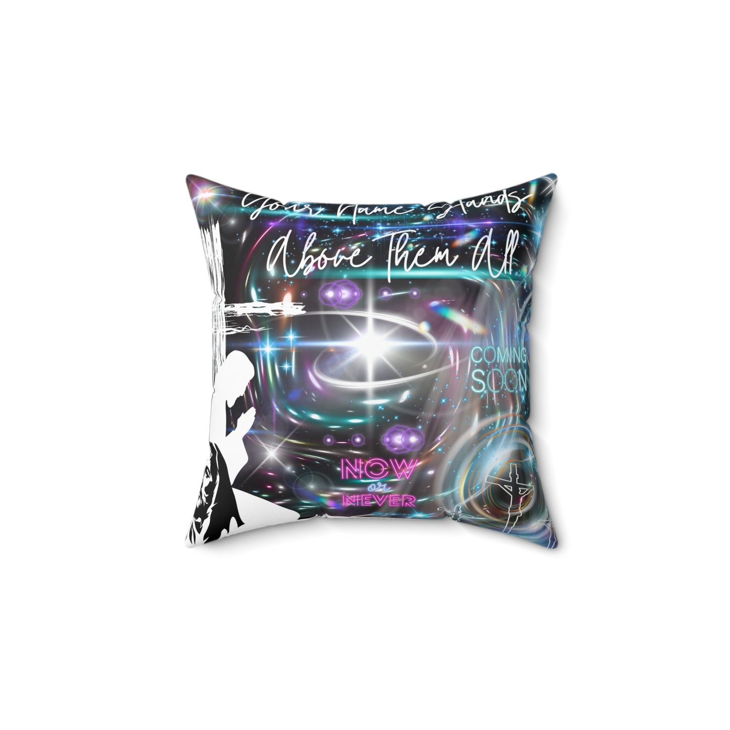 decorative Polyester Square Pillow