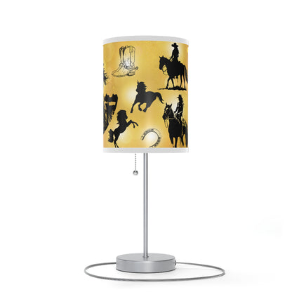 Cowgirl Country Lamp on a Stand, US|CA plug