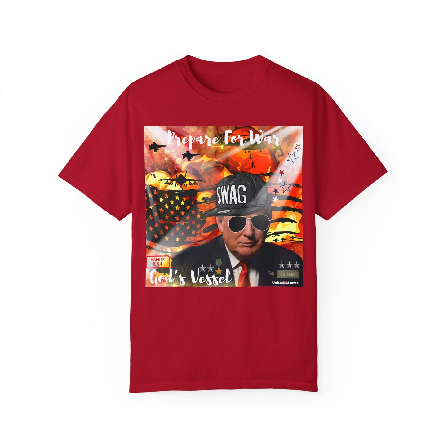 God's Vessel Unisex Garment-Dyed T-shirt