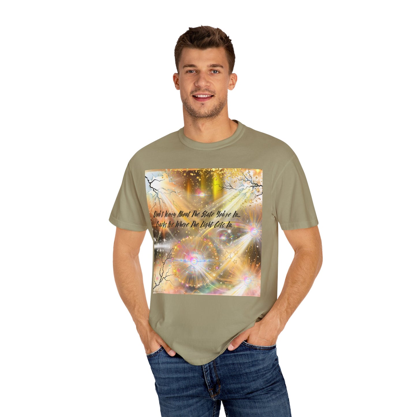 Don't Worry Unisex Garment-Dyed T-shirt