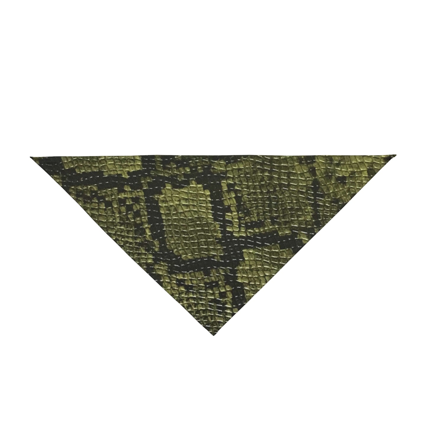 Pet Bandana Python Green