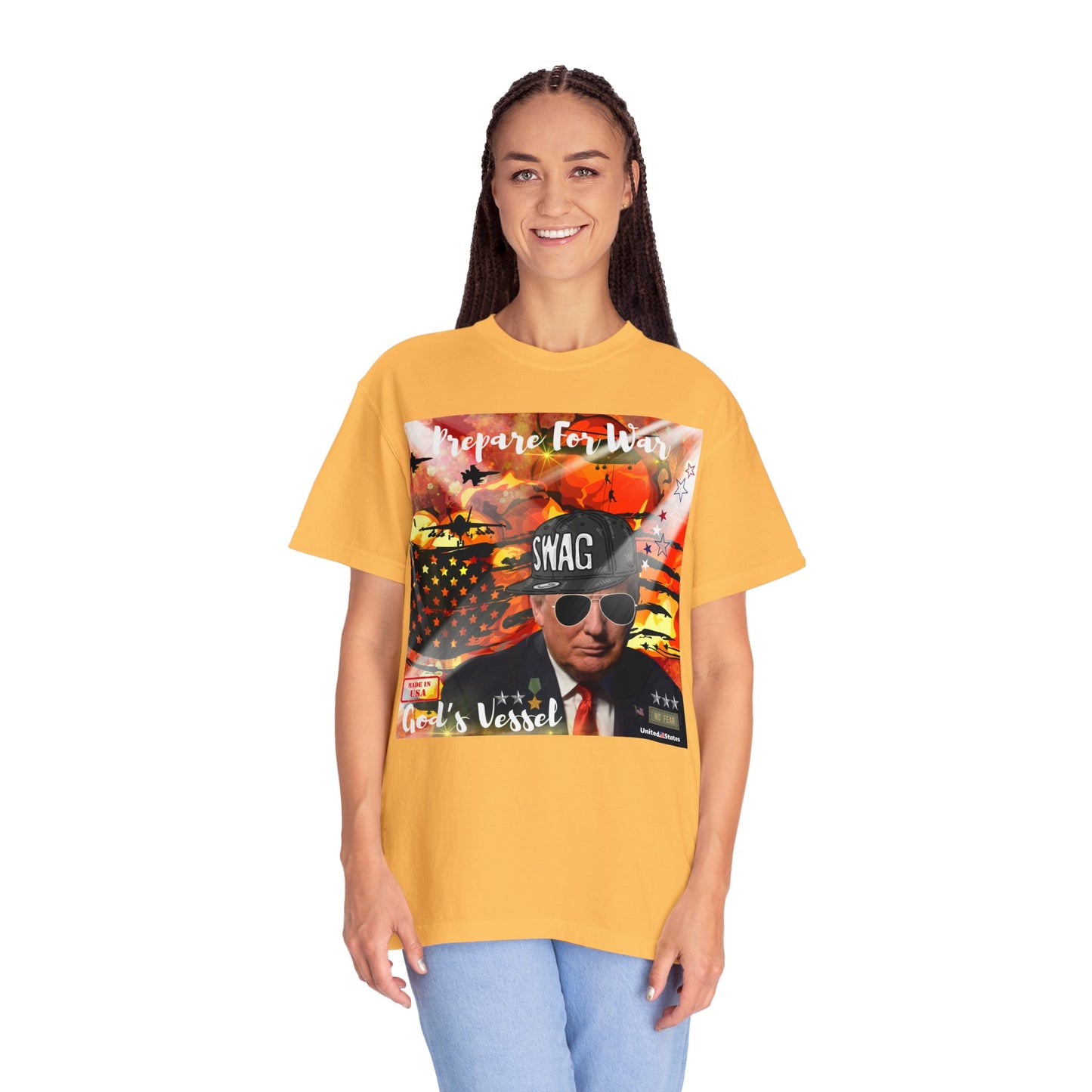 God's Vessel Unisex Garment-Dyed T-shirt