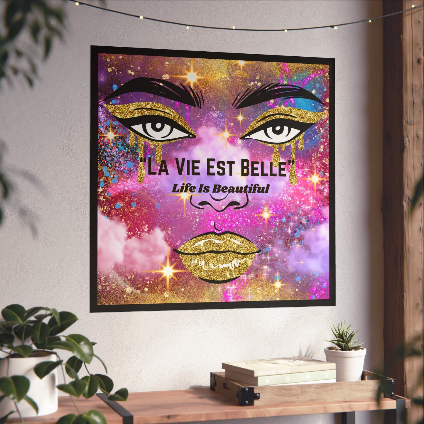 Life Is Beautiful French Fine Art Poster