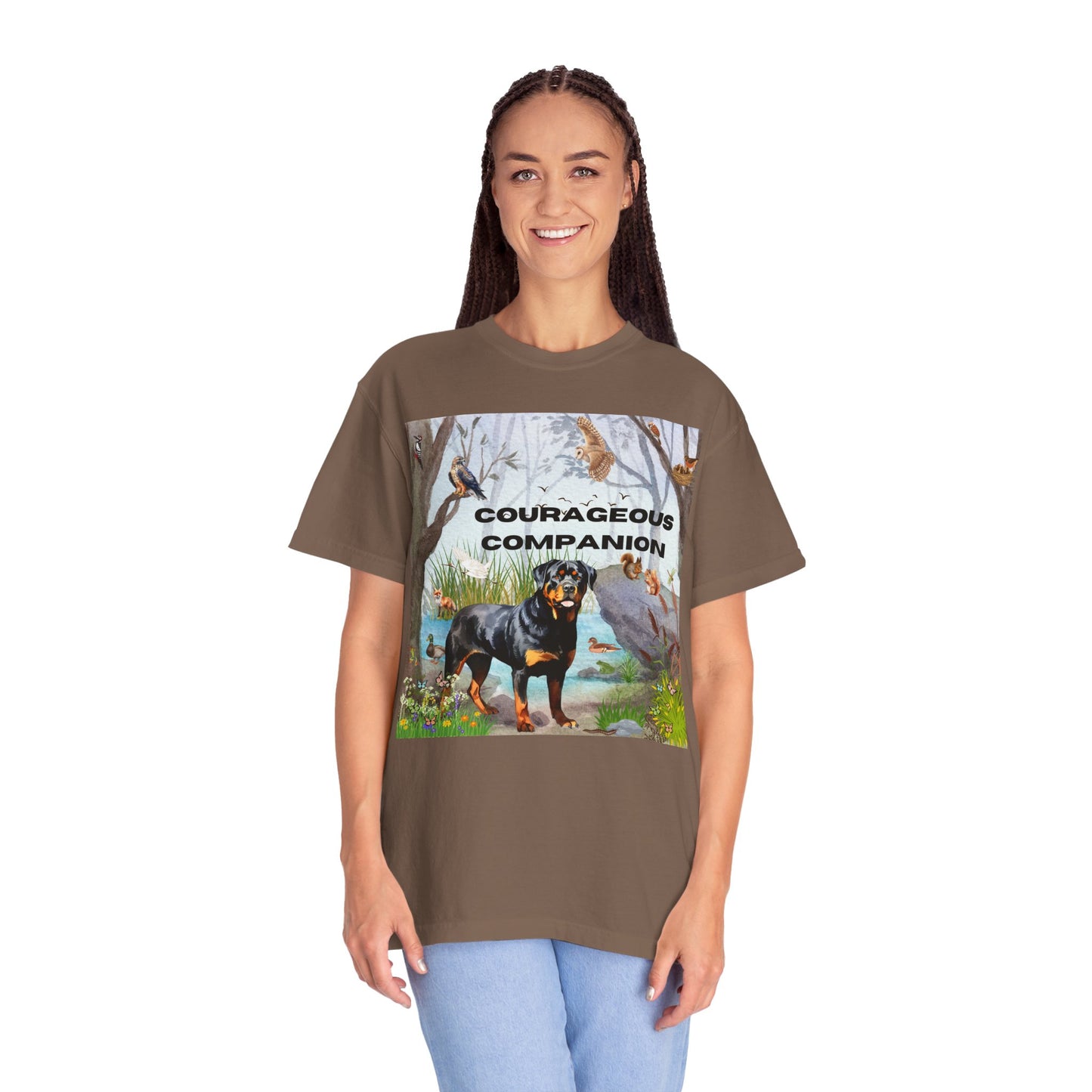 Courageous Companion Unisex Garment-Dyed T-shirt