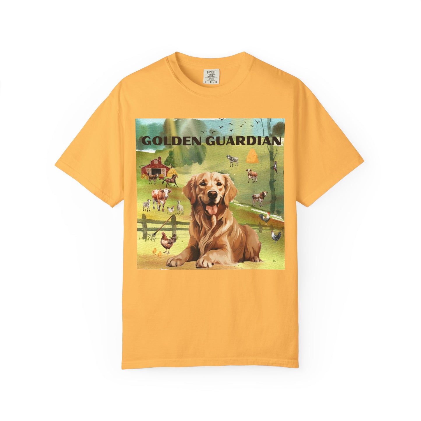 Golden Guardian Unisex Garment-Dyed T-shirt
