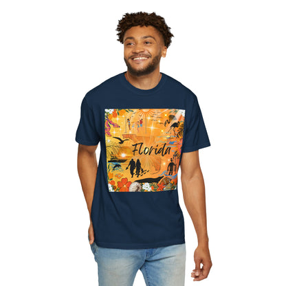 Florida Unisex Garment-Dyed T-shirt