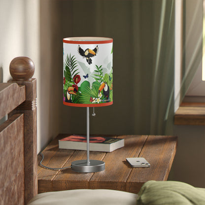 Feathered Friends Lamp on a Stand, US|CA plug