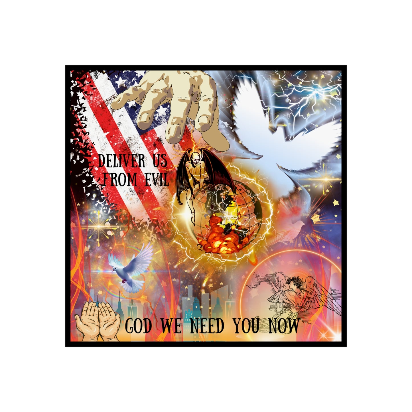 God We Need You Now Fine Art Posters