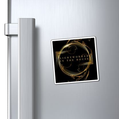 Lightworker In The House Magnets