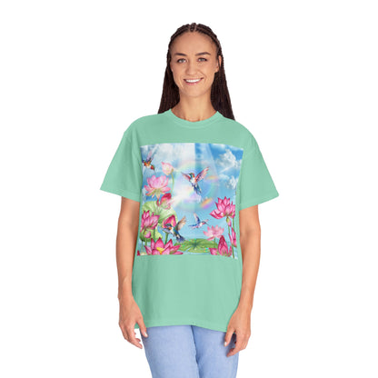 Sipping On Sunshine Unisex Garment-Dyed T-shirt