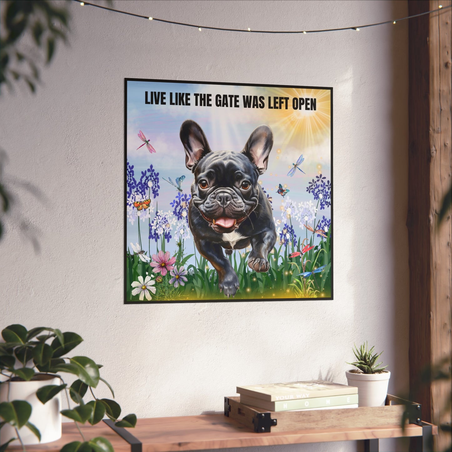 Live Like The Gate Was Left Open Fine Art Posters