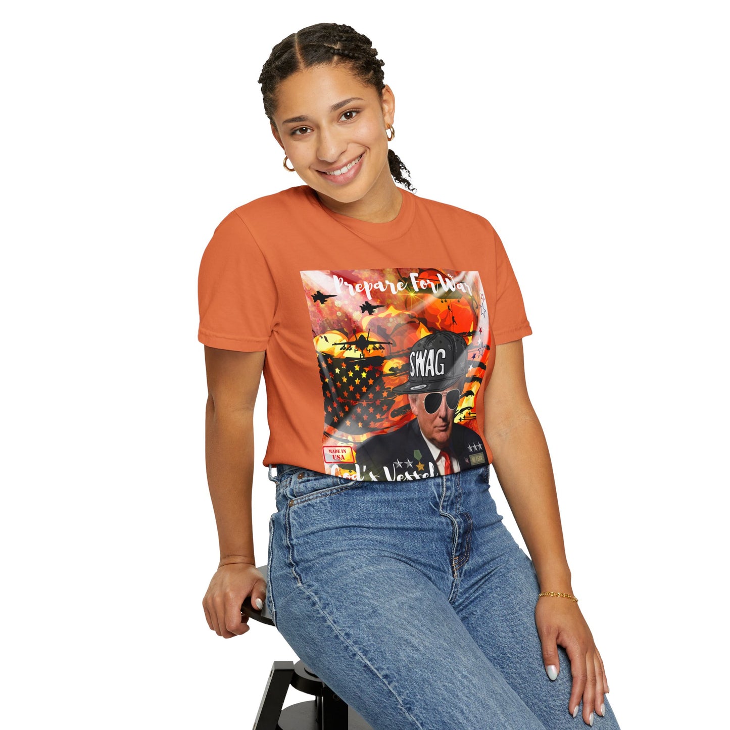 God's Vessel Unisex Garment-Dyed T-shirt