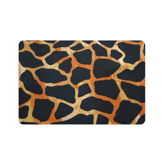 Pet Food Mat (12x18) Giraffe