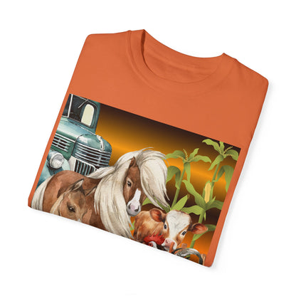 The Farm Unisex Garment-Dyed T-shirt