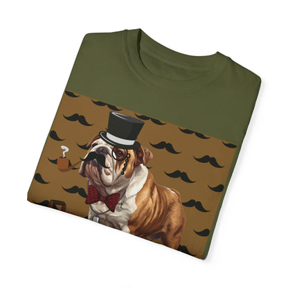 Pawsitively Dapper Unisex Garment-Dyed T-shirt