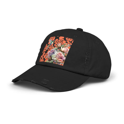 Hummingbird 1 Unisex Distressed Cap