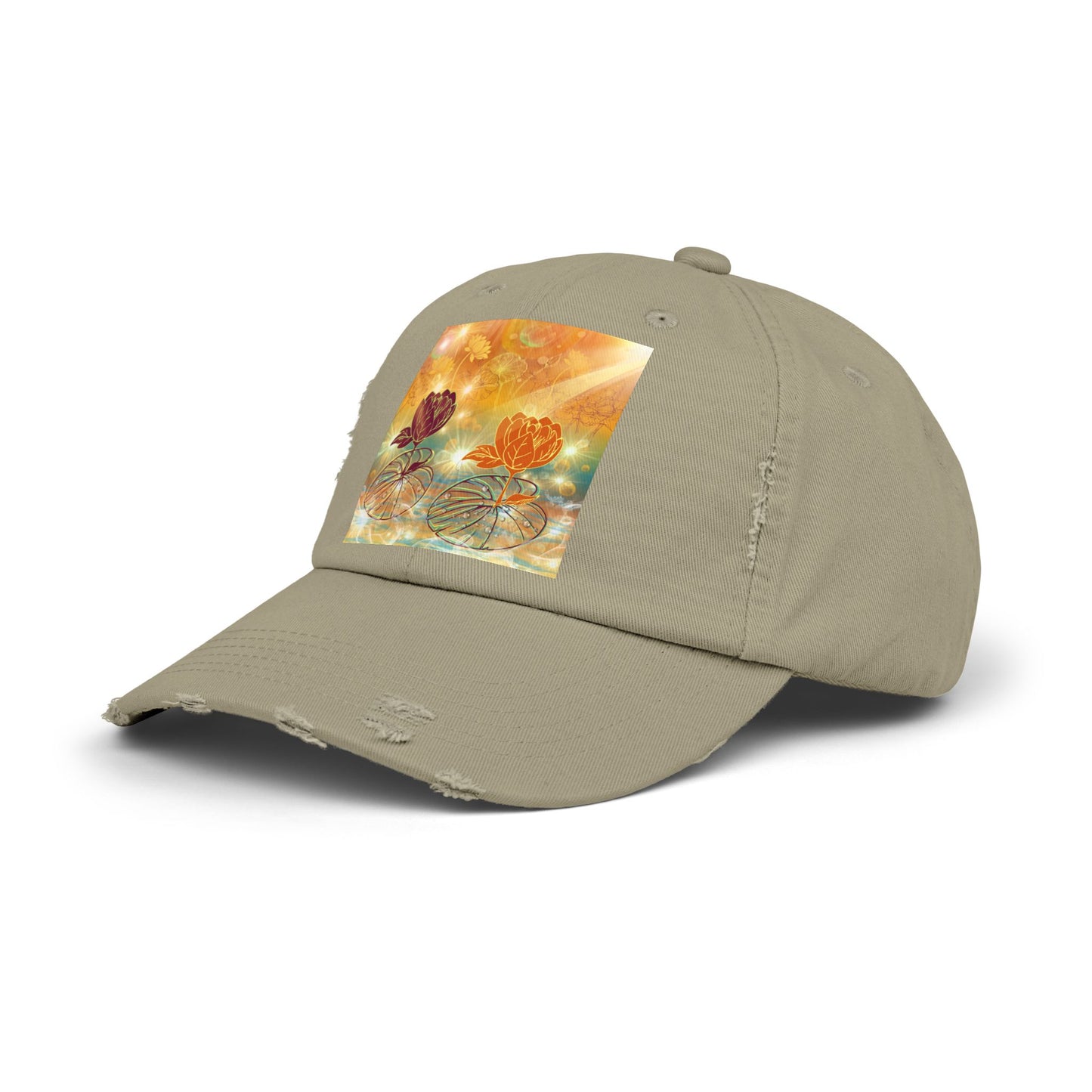 Morning Dew - Unisex Distressed Cap