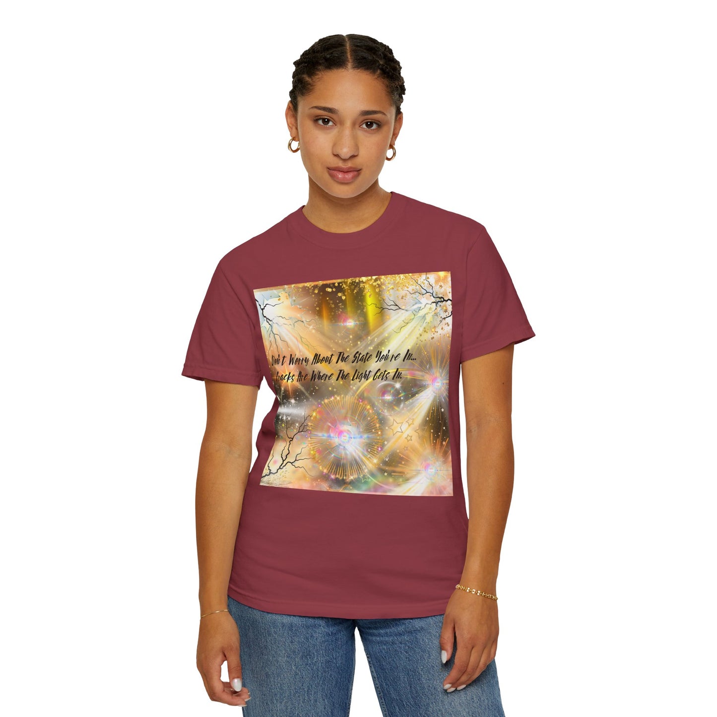 Don't Worry Unisex Garment-Dyed T-shirt
