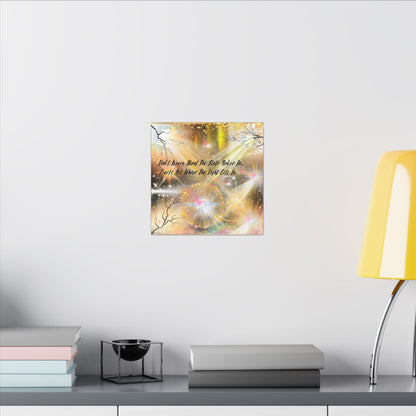 Don't Worry - Inspirational Wall Art, Motivational Decor, Home Office Artwork, Uplifting Canvas, Modern Room Statement