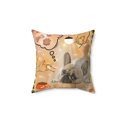 Daddy Said No More Treats Spun Polyester Square Pillow