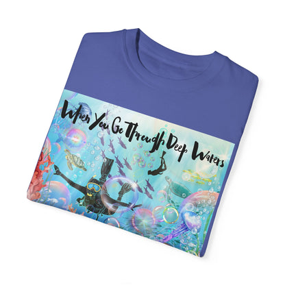 I Will Be With You Unisex Garment-Dyed T-shirt