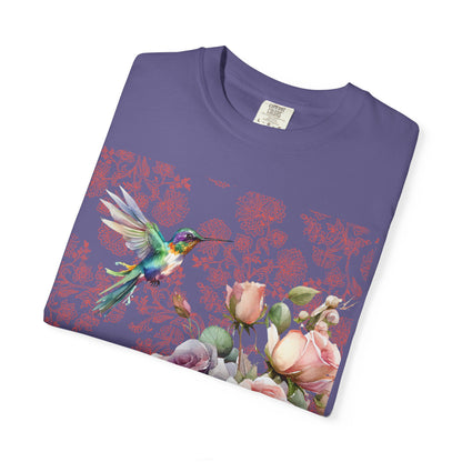 Hummingbird 1 Unisex Garment-Dyed T-shirt