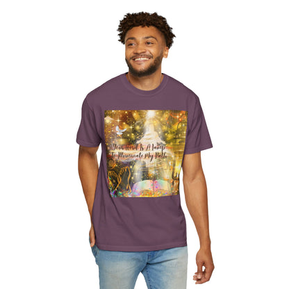 Your Word Unisex Garment-Dyed T-shirt